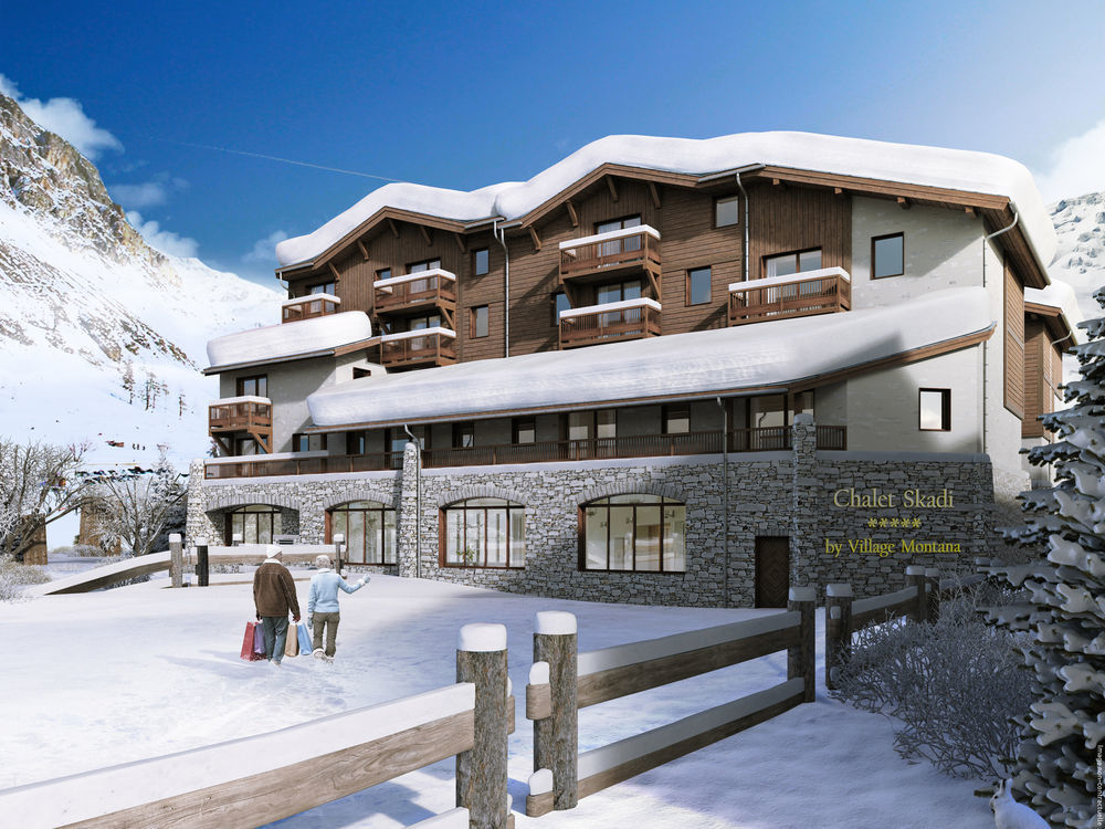 Chalet Skadi Hotel Val-dʼIsère Eksteriør billede