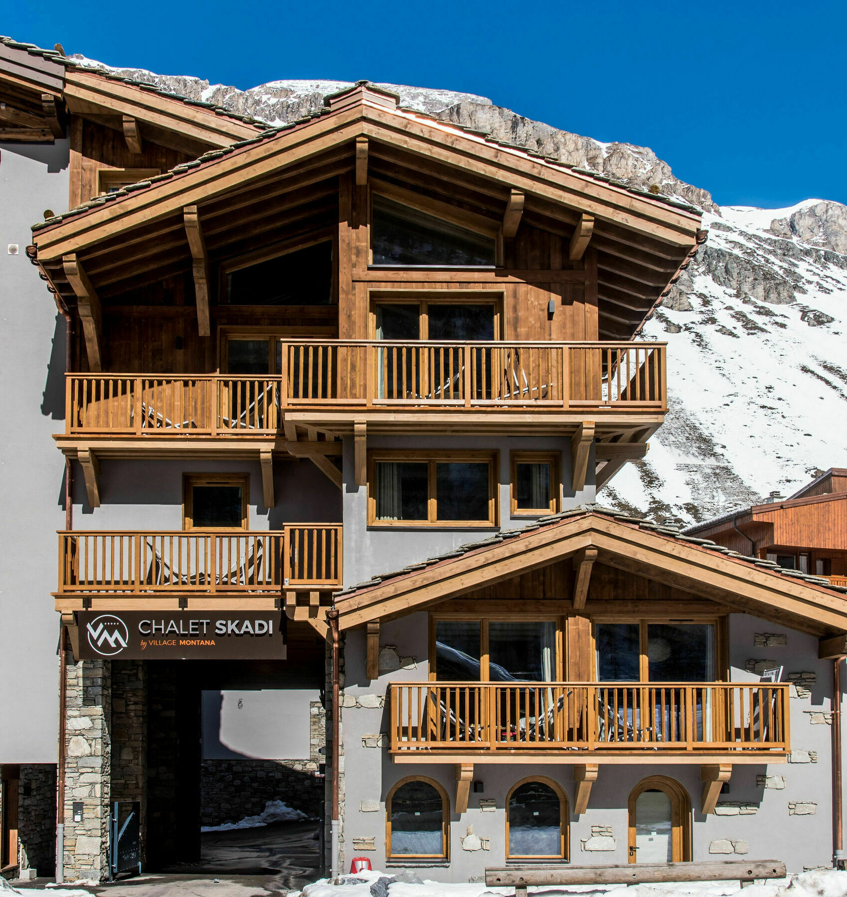 Chalet Skadi Hotel Val-dʼIsère Eksteriør billede